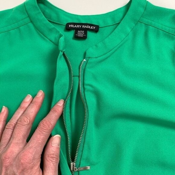 HILARY Radley Green Sleeveless size Med - Picture 3 of 5